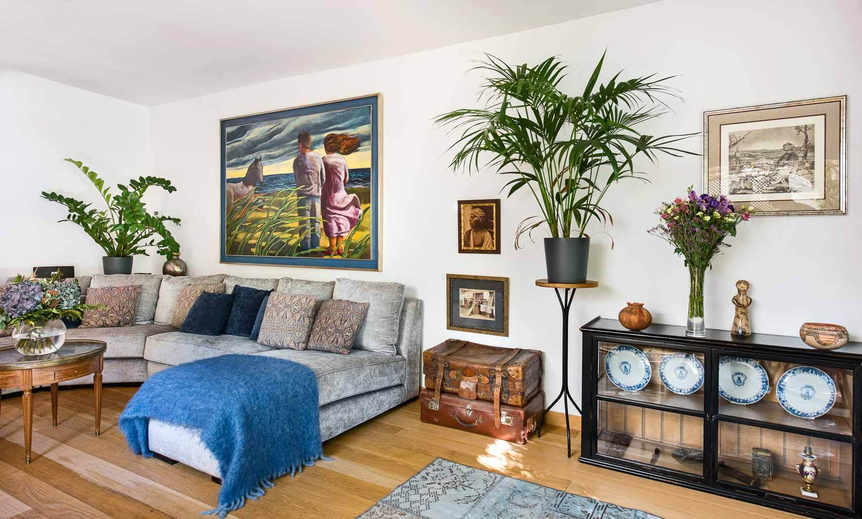 Living room design in Majadahonda