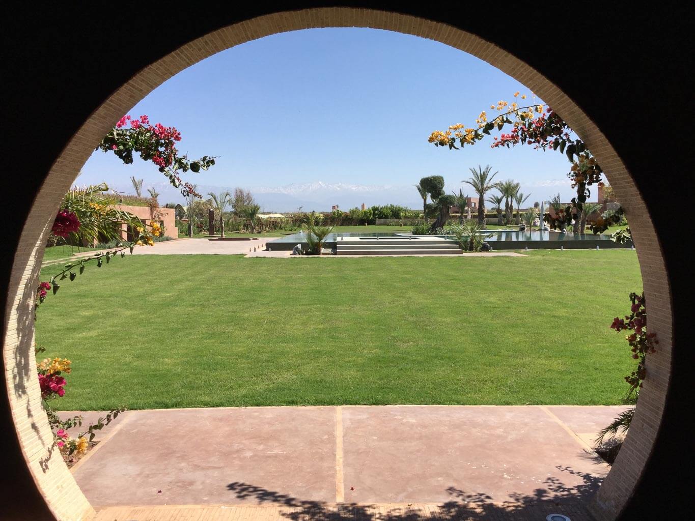 exterior design in Marrakech