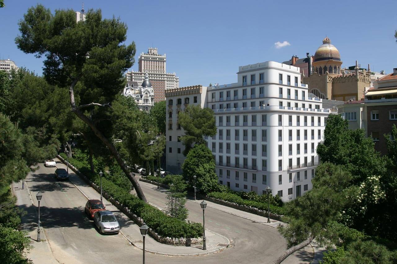 Building design in Madrid