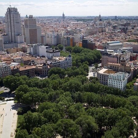 Plaza España Skyline: Real State Project